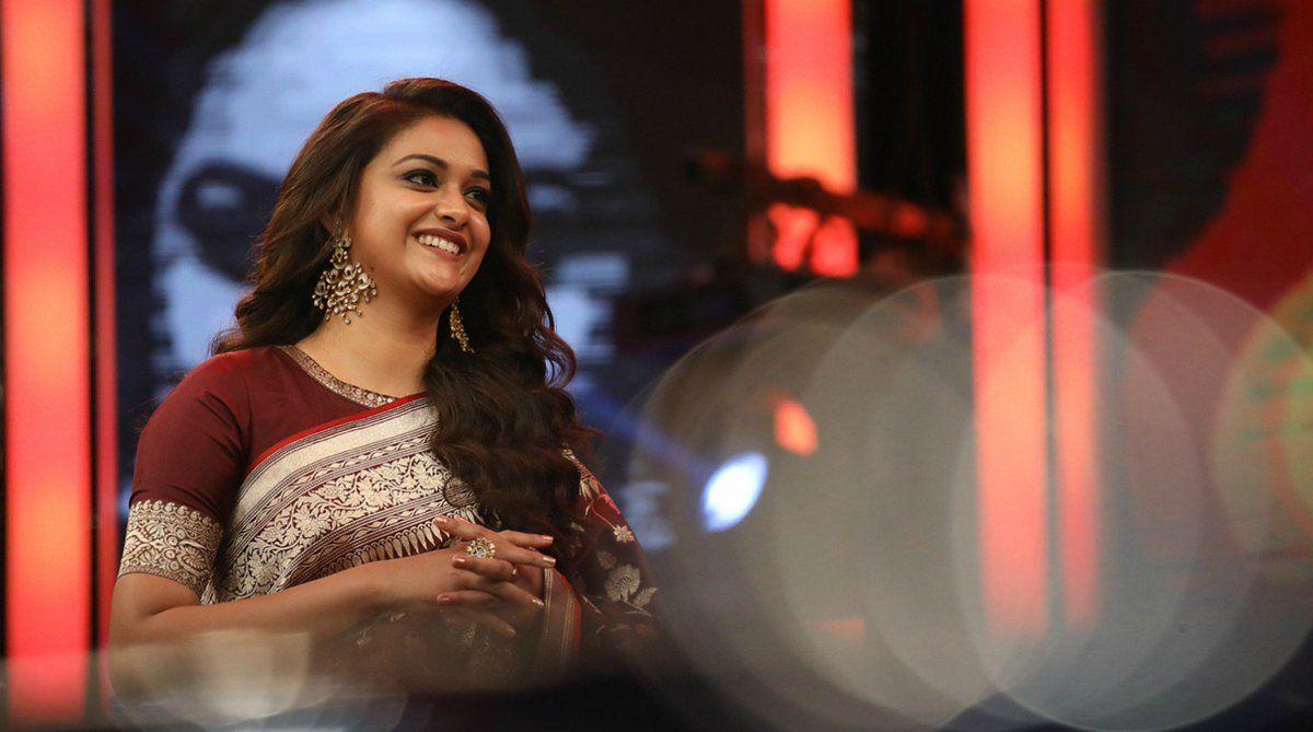 Actress Keerthy Suresh Stills From JFW Awards 2018