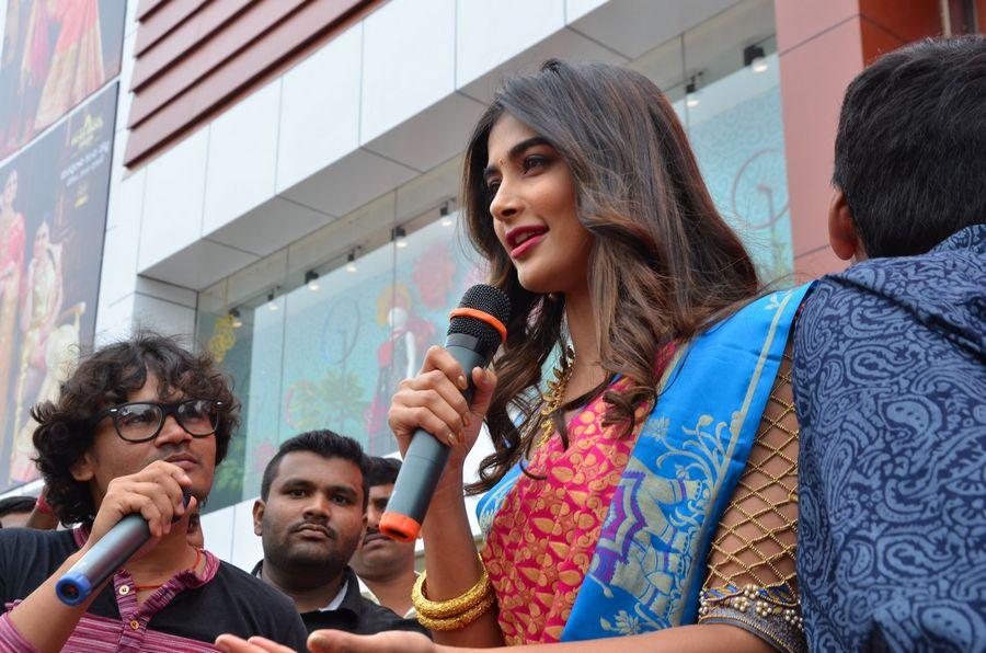 Actress Pooja Hegde Launches Anutex Shopping Mall Photos