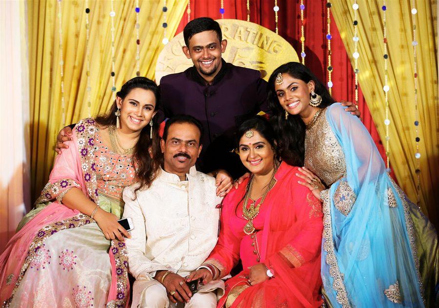 Actress Radha 25th Year Wedding Anniversary Photos