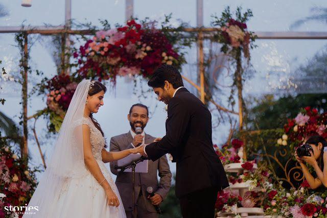 Akkineni Naga Chaitanya & Samantha Christian Wedding Ceremony Photos