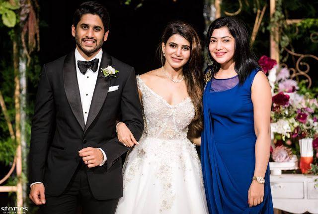 Akkineni Naga Chaitanya & Samantha Christian Wedding Ceremony Photos