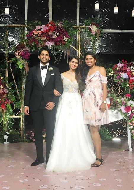 Akkineni Naga Chaitanya & Samantha Christian Wedding Ceremony Photos