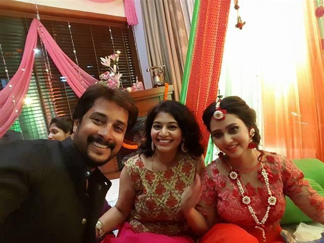 Amulya & Jagadeesh Marriage Mehandi Ceremony Photos