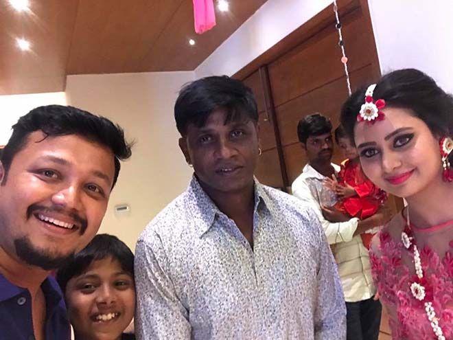 Amulya & Jagadeesh Marriage Mehandi Ceremony Photos