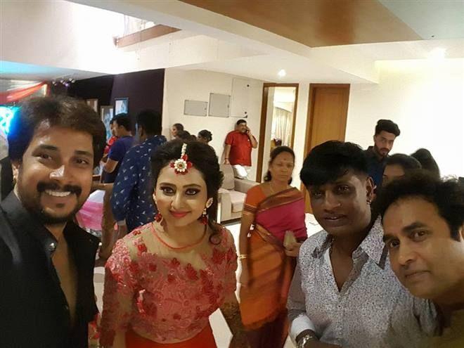 Amulya & Jagadeesh Marriage Mehandi Ceremony Photos