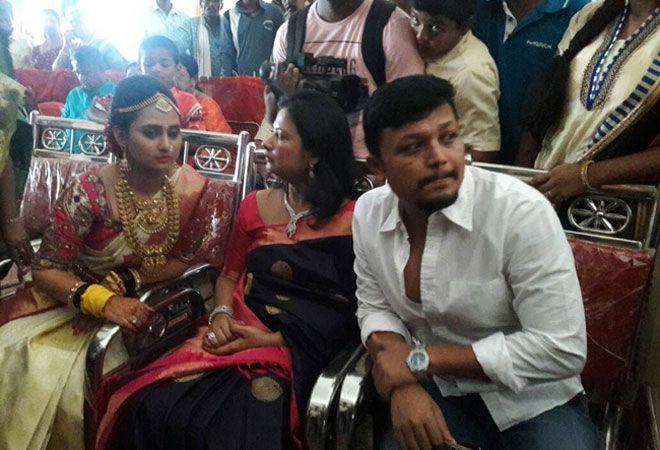 Amulya & Jagadeesh Marriage Mehandi Ceremony Photos