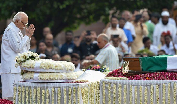 Atal Bihari Vajpayee cremated with full state Honours