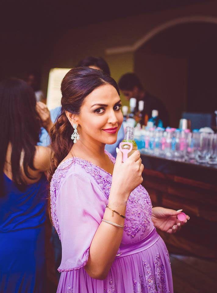 Bollywood Actress Esha Deol Baby Shower Photos