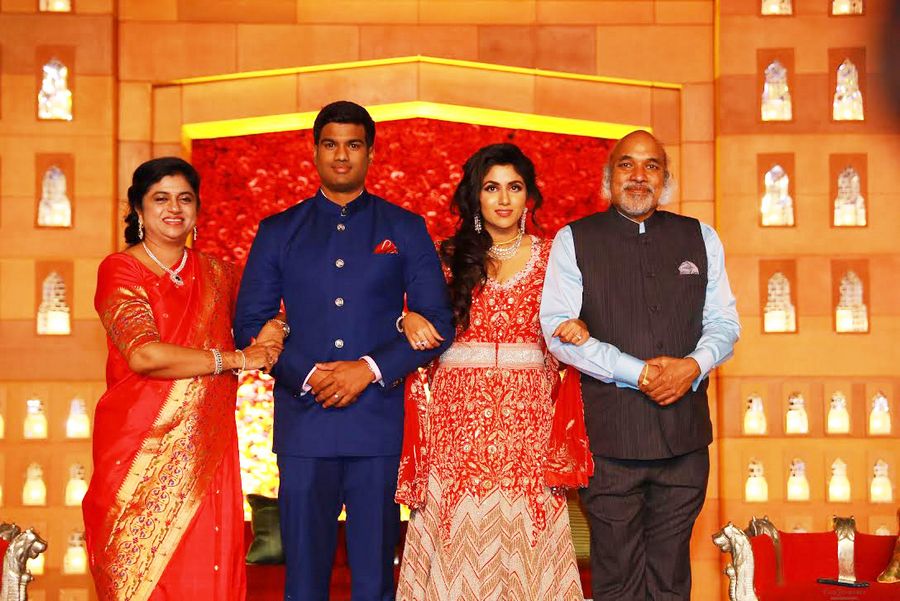 Celebrities at Ramoji Rao Grand Daughter Wedding Pics