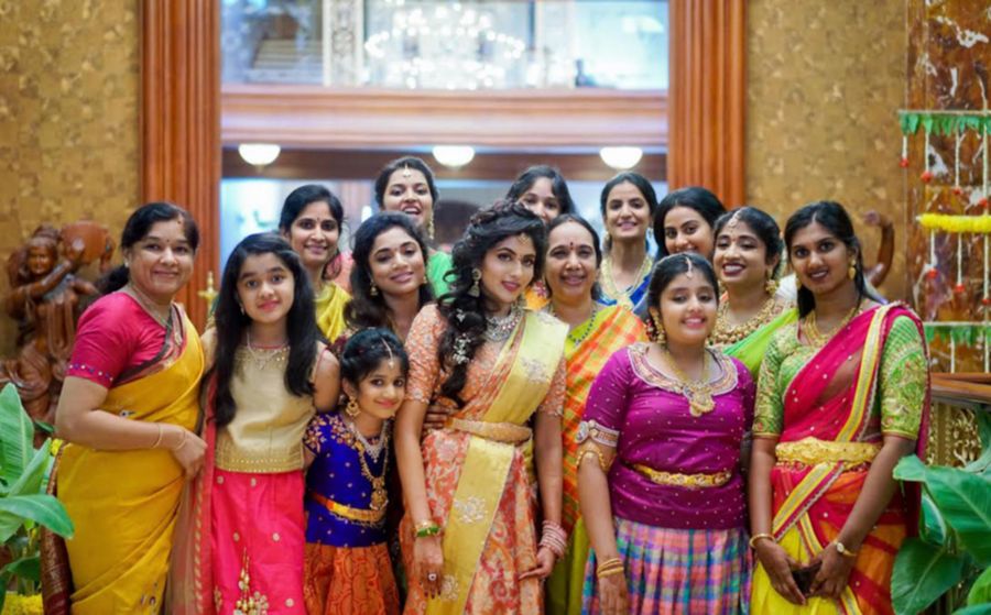 Celebrities at Ramoji Rao Grand Daughter Wedding Pics