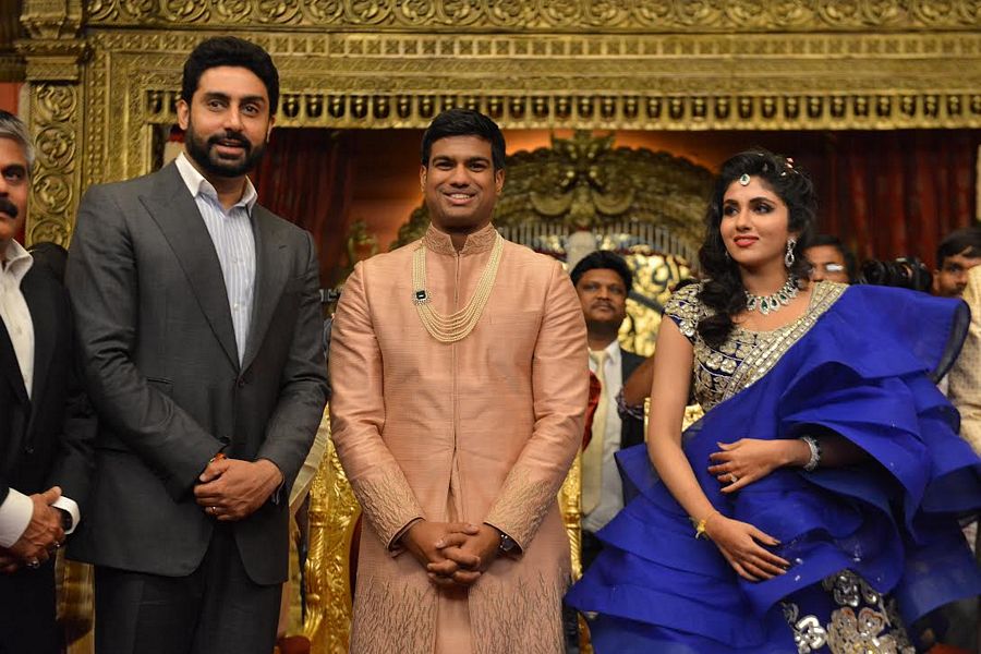 Celebrities at Ramoji Rao Grand Daughter Wedding Pics