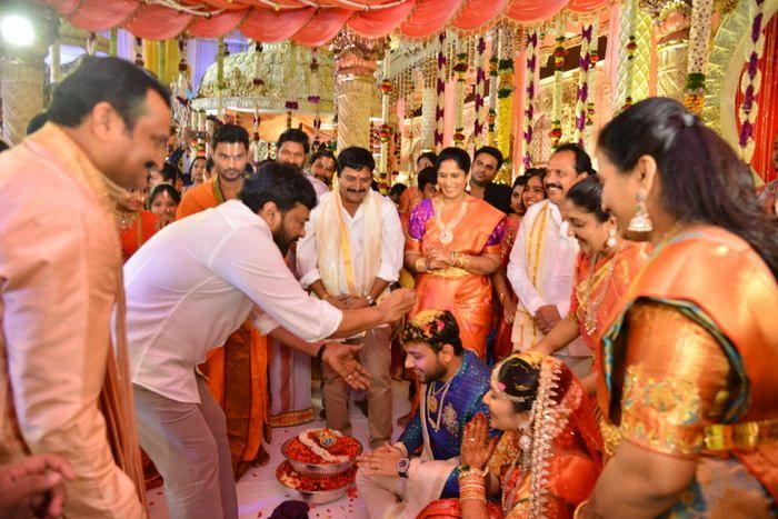 Celebs at Bandla Ganesh's Elder Brother's Daughter's Wedding Photos