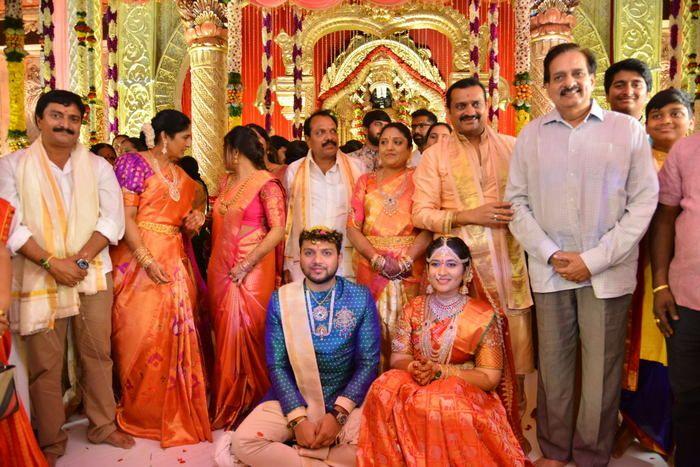 Celebs at Bandla Ganesh's Elder Brother's Daughter's Wedding Photos