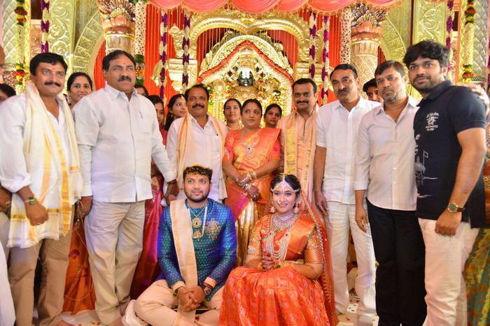 Celebs at Bandla Ganesh's Elder Brother's Daughter's Wedding Photos