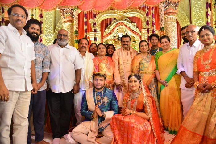 Celebs at Bandla Ganesh's Elder Brother's Daughter's Wedding Photos