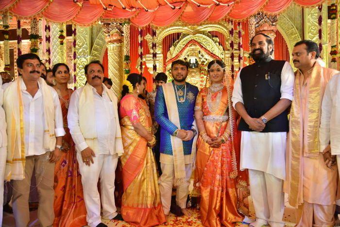 Celebs at Bandla Ganesh's Elder Brother's Daughter's Wedding Photos