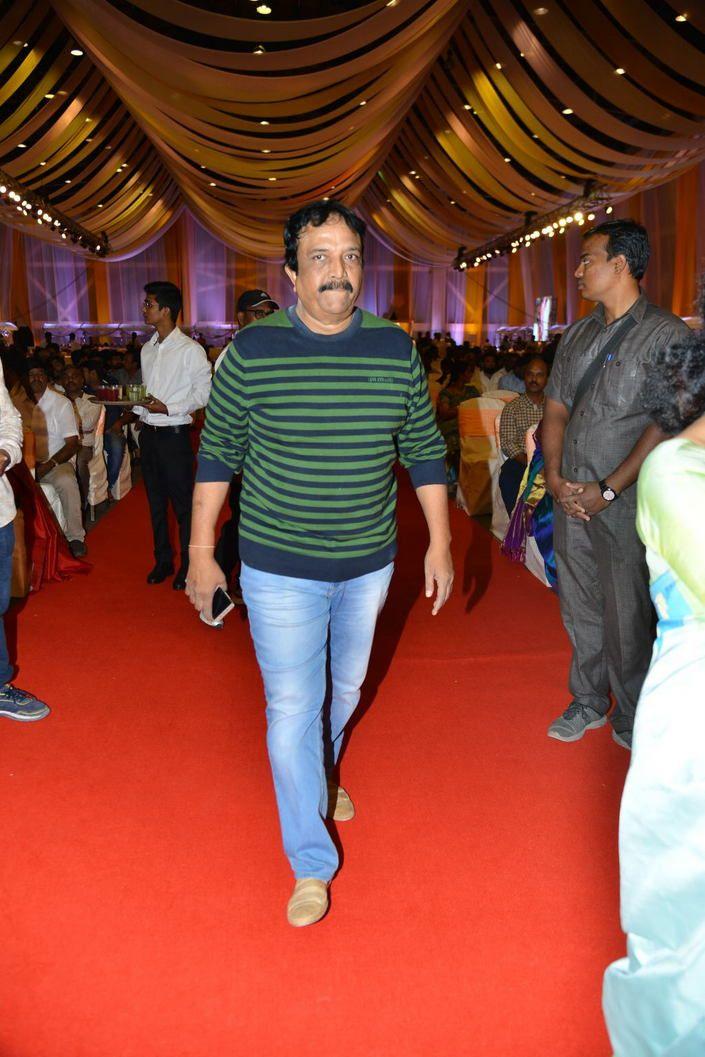 Celebs at Bandla Ganesh's Elder Brother's Daughter's Wedding Photos