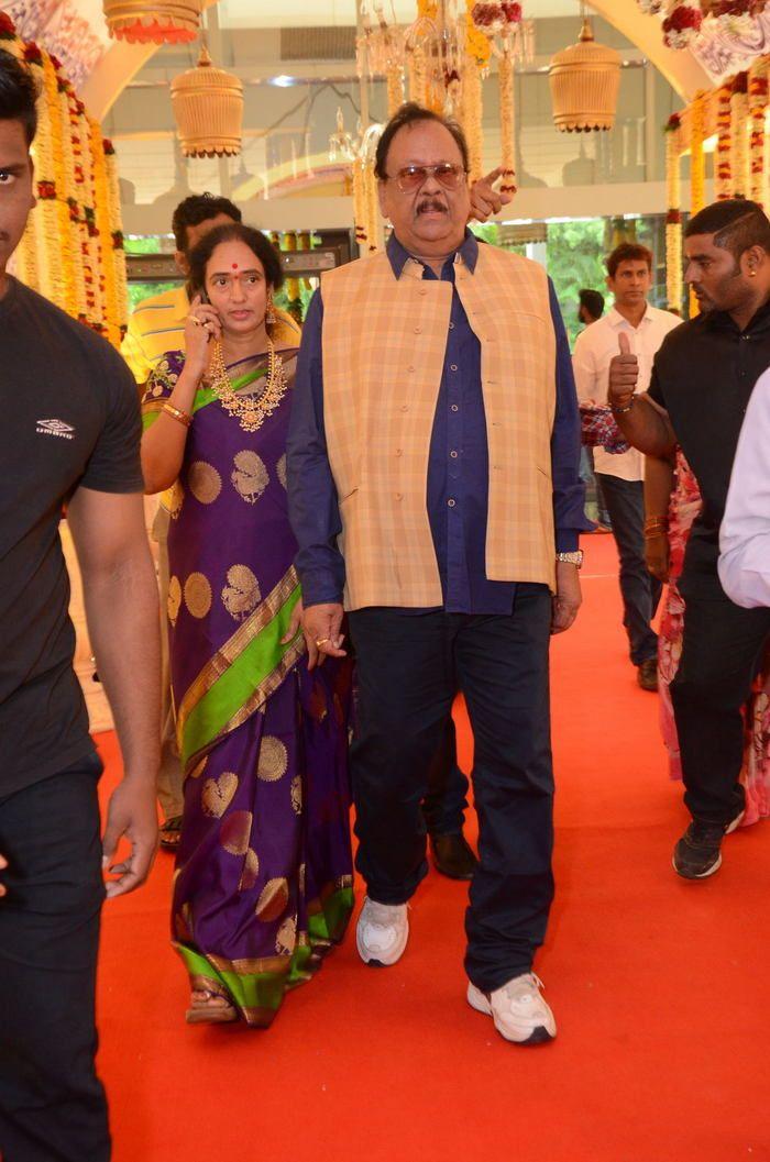 Celebs at Bandla Ganesh's Elder Brother's Daughter's Wedding Photos