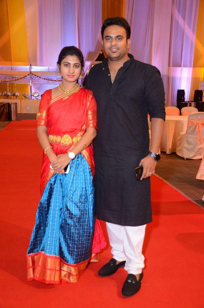 Celebs at Bandla Ganesh's Elder Brother's Daughter's Wedding Photos