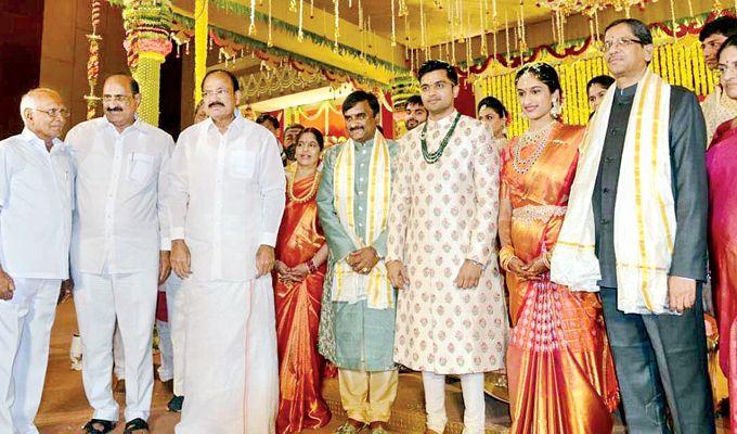 Celebs at Justice NV Ramana Daughter Wedding Photos