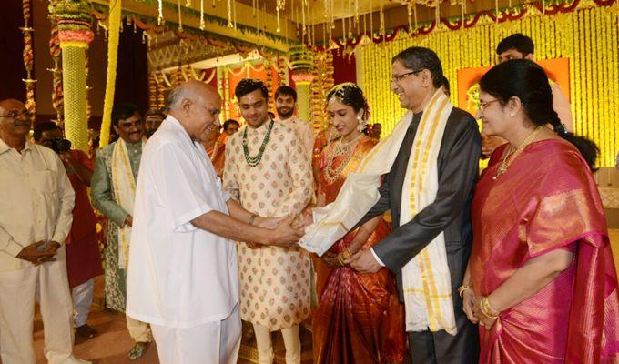 Celebs at Justice NV Ramana Daughter Wedding Photos