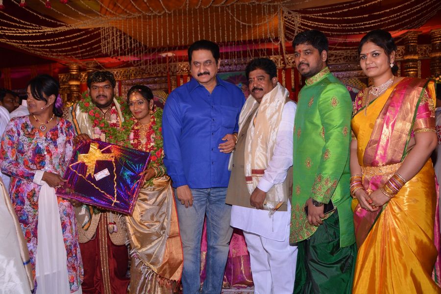 Chinna Srisailam Yadav Daughter Samanvi Wedding Stills