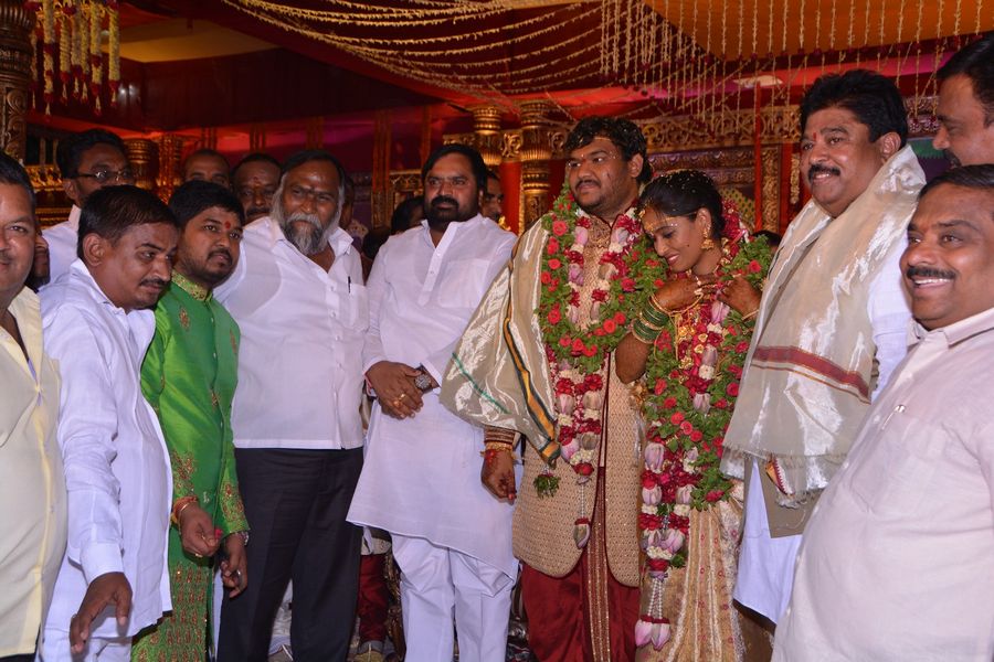 Chinna Srisailam Yadav Daughter Samanvi Wedding Stills