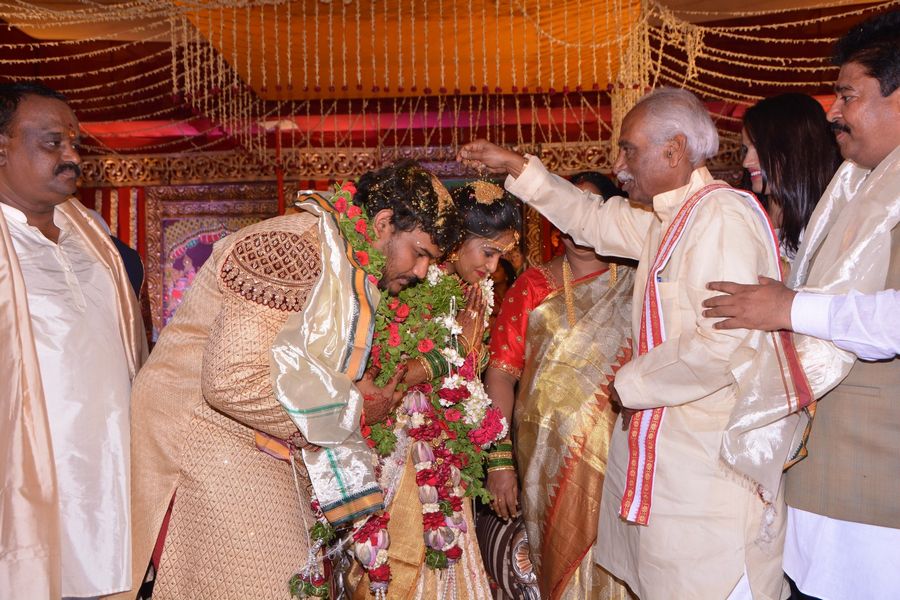 Chinna Srisailam Yadav Daughter Samanvi Wedding Stills