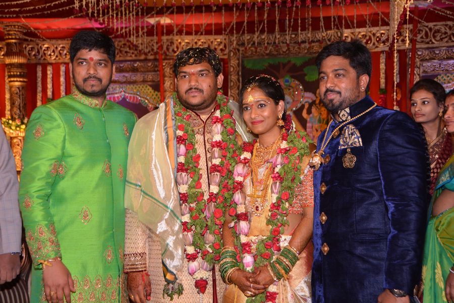 Chinna Srisailam Yadav Daughter Samanvi Wedding Stills