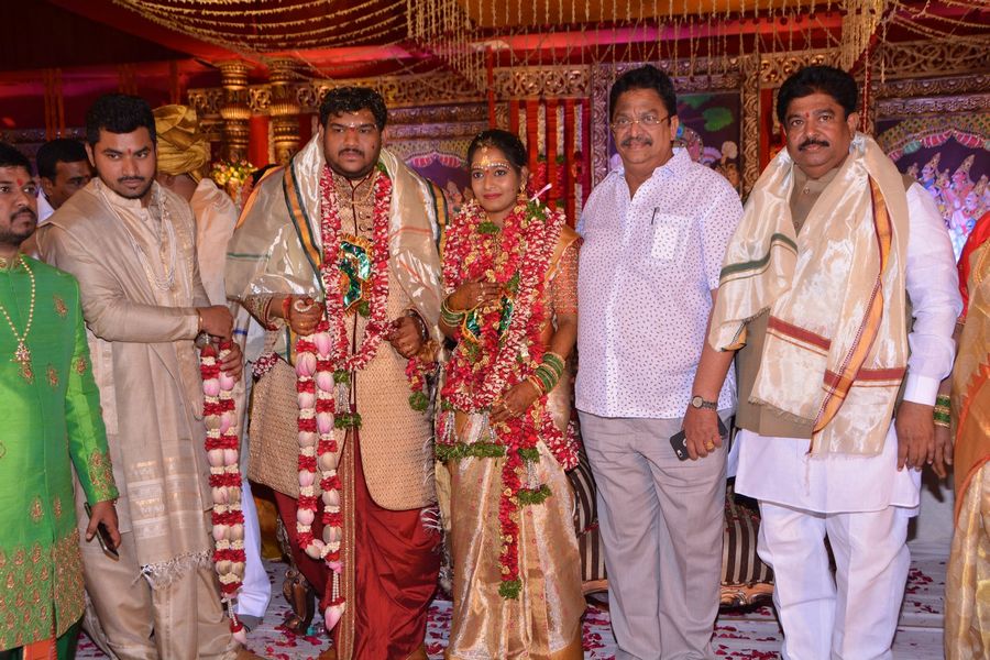 Chinna Srisailam Yadav Daughter Samanvi Wedding Stills