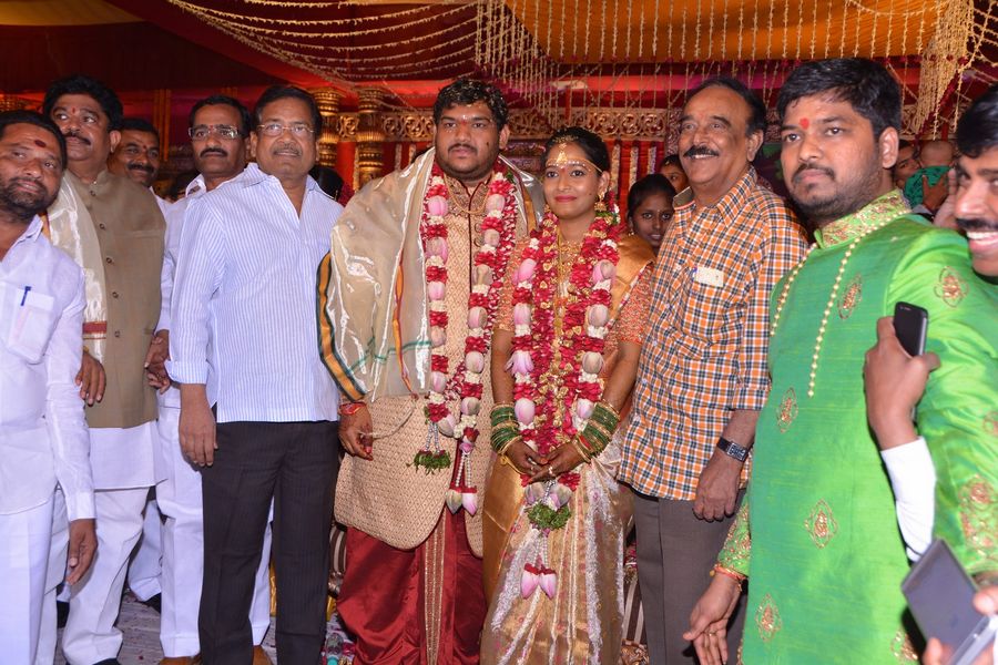 Chinna Srisailam Yadav Daughter Samanvi Wedding Stills