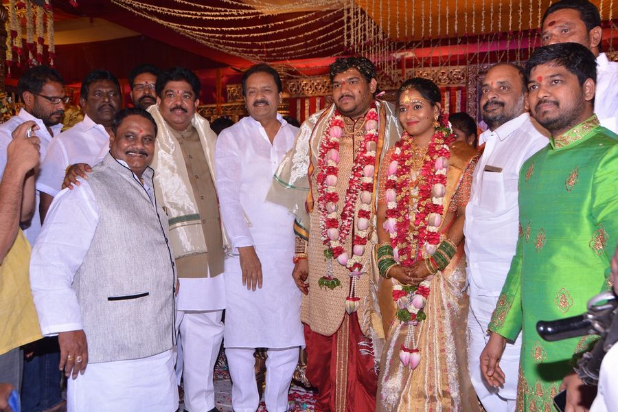 Chinna Srisailam Yadav Daughter Samanvi Wedding Stills