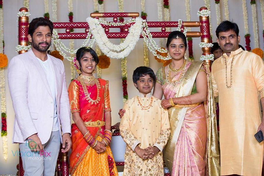 Director Maruthi Daughter Voni Function Photos