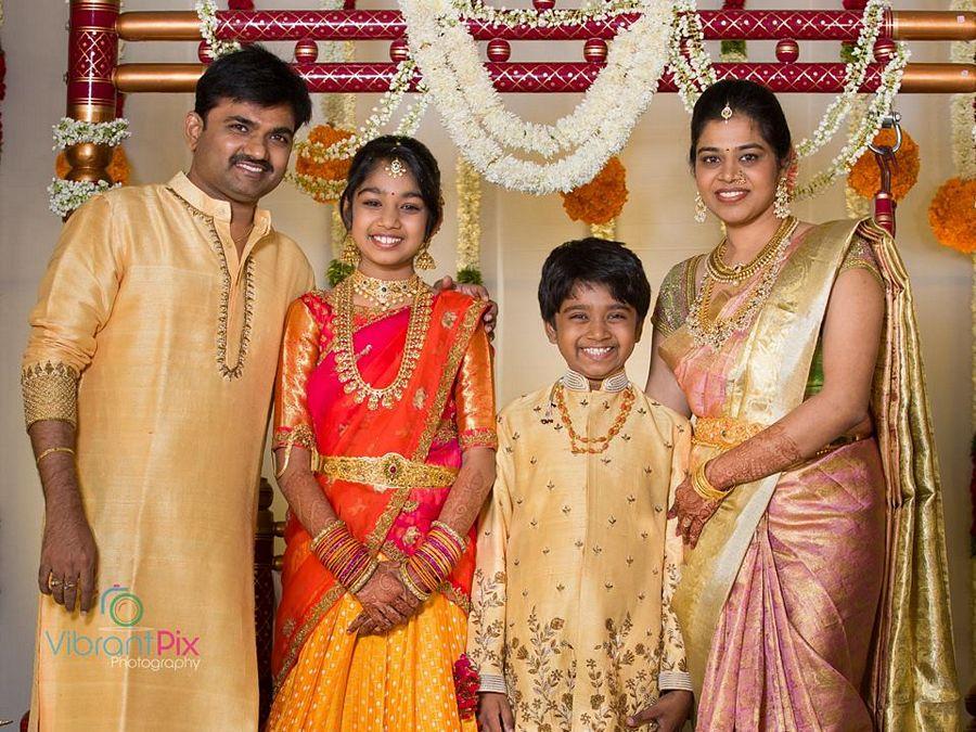 Director Maruthi Daughter Voni Function Photos