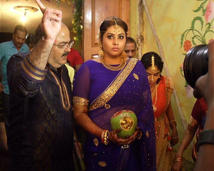 EXCLUSIVE: Actress Namitha & Veera Marriage Photos