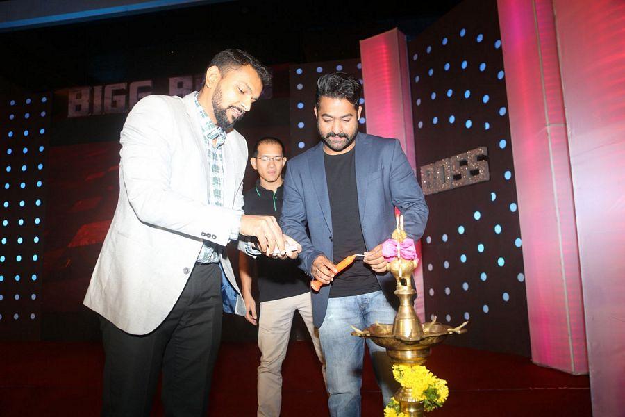 Jr NTR at Big Boss Show Launch Press Meet Photos