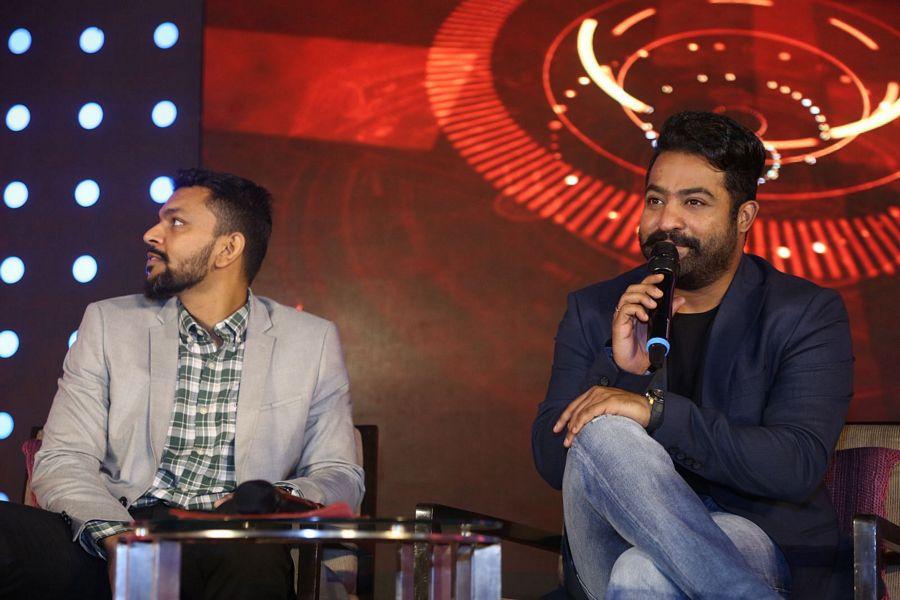 Jr NTR at Big Boss Show Launch Press Meet Photos