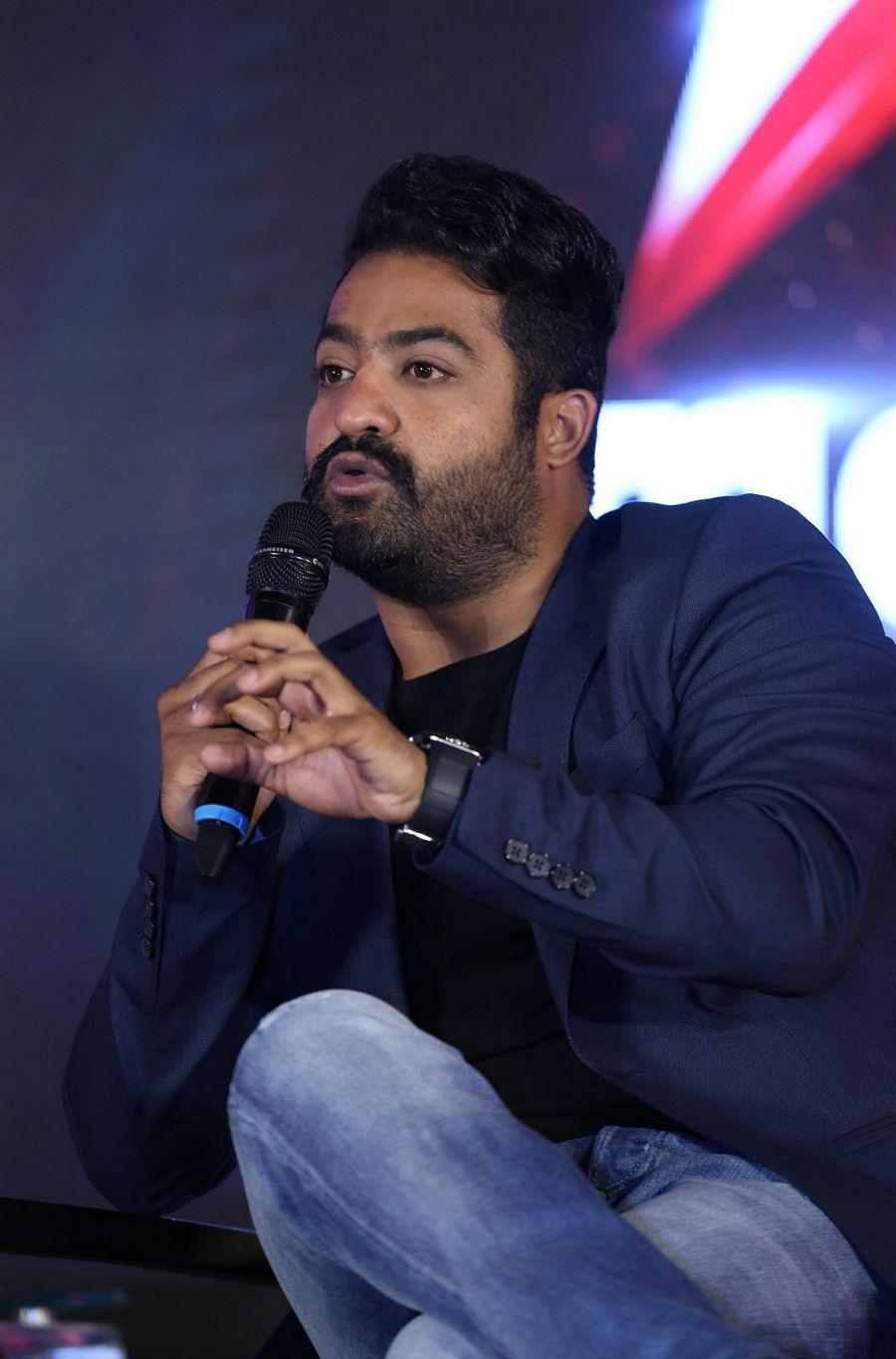 Jr NTR at Big Boss Show Launch Press Meet Photos