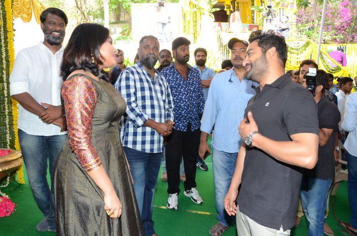 Jr NTR at Kalyan Ram New Movie Opening Photos