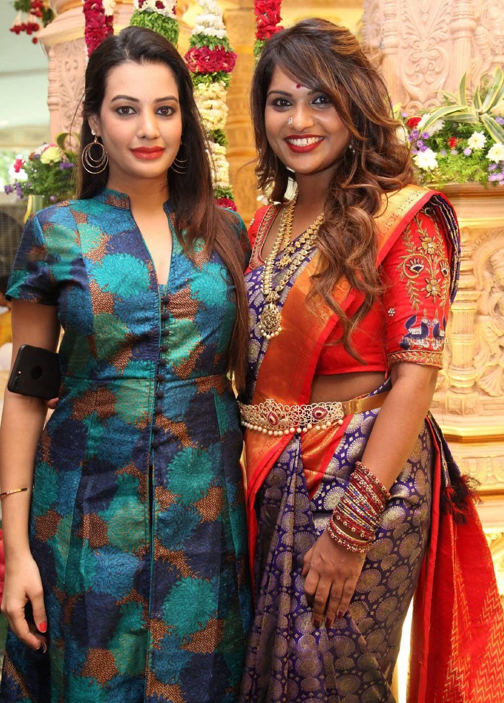 Kathi Karthika at Recent Family Wedding Event Photos