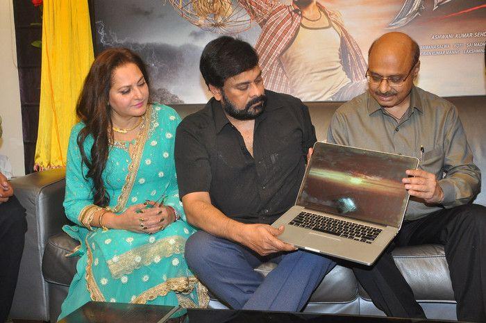Megastar Chiranjeevi Launched Sharabha Movie First Look Posters