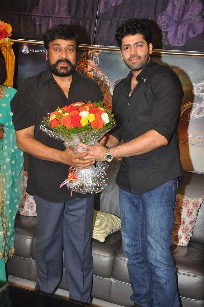 Megastar Chiranjeevi Launched Sharabha Movie First Look Posters