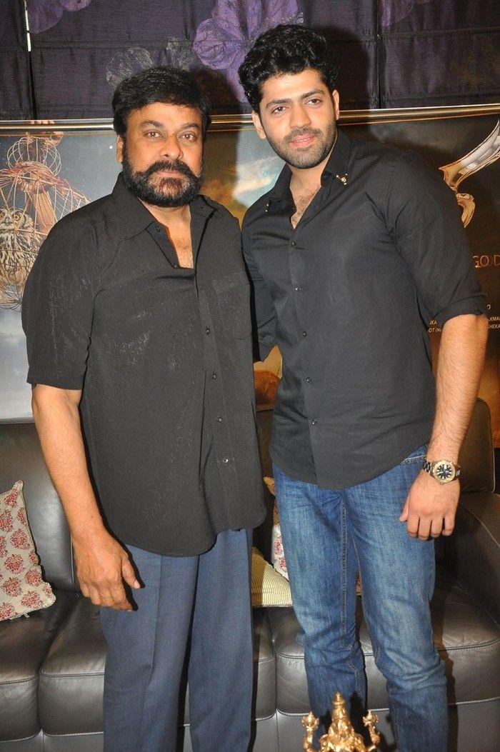 Megastar Chiranjeevi Launched Sharabha Movie First Look Posters