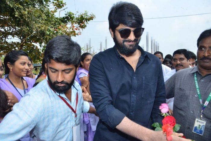 Naga Shourya promotes Chalo Movie Photos