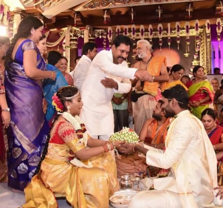 Paritala Sneha Latha and Harsha Wedding Pics