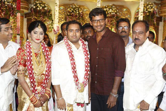 Producer Abinesh Elangovan & Nandhini Wedding Photos