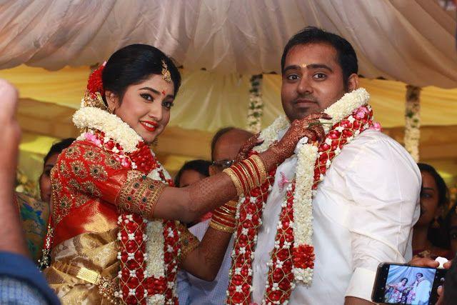 Producer Abinesh Elangovan & Nandhini Wedding Photos