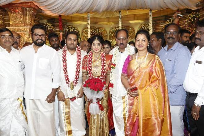 Producer Abinesh Elangovan & Nandhini Wedding Photos