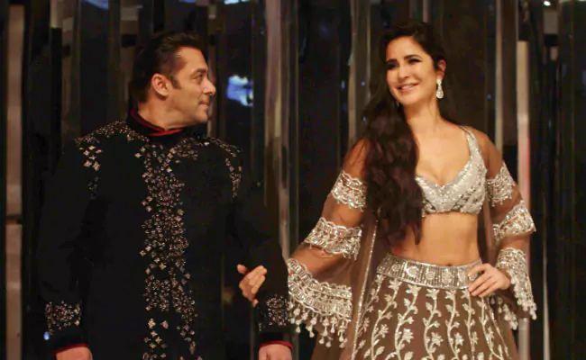 Salman Khan & Katrina Kaif dazzle on ramp for Manish Malhotra