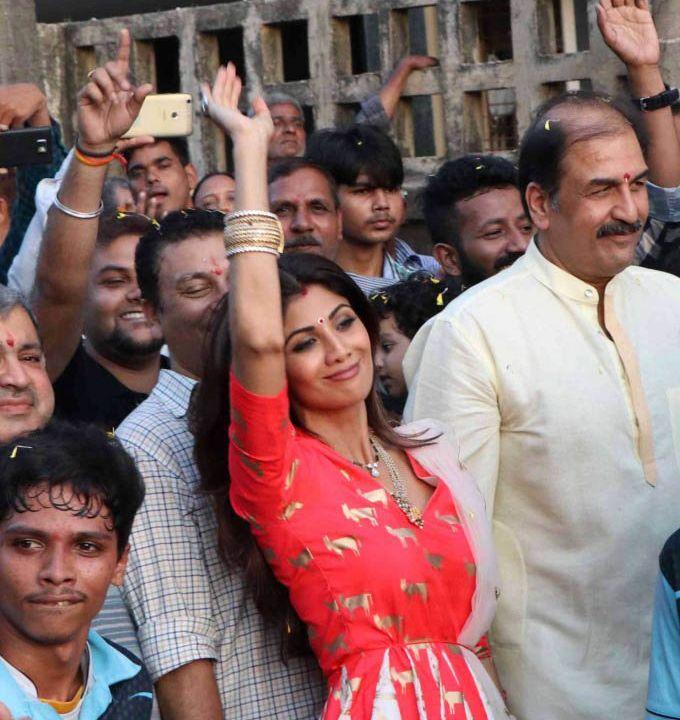 Shilpa Shetty's Ganesh Visarjan 2016 Photos